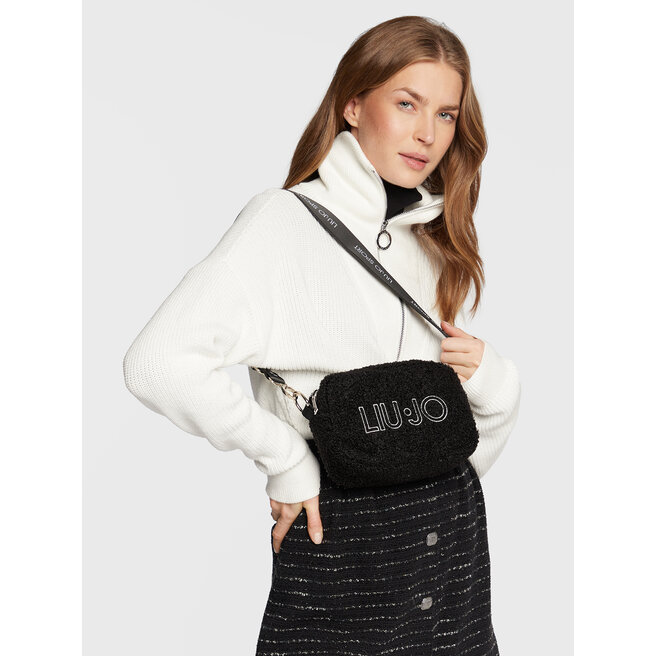 Rode LIU JO Sjaal STOLA JACQUARD MONOGRAM ANIMAL - maat ONESIZE