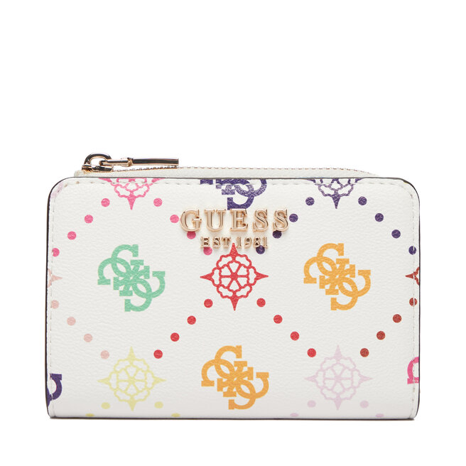 Portfel Guess Emelie Logo Slg SWGM99 28156 Biały -