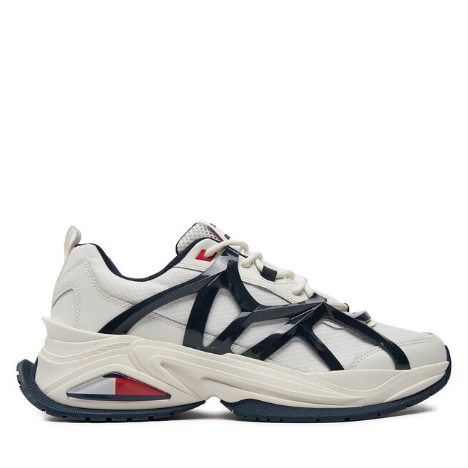 Sneakersy Tommy Jeans Tjm Outdoor Runner - Granatowy