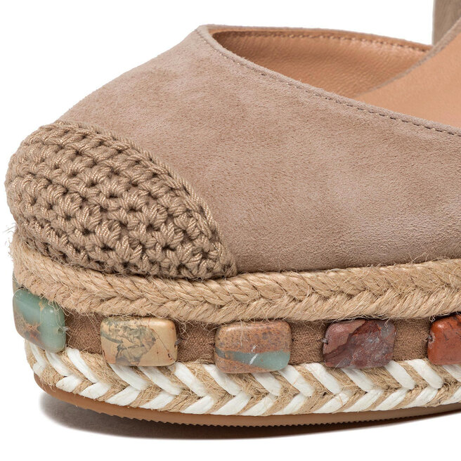 Alma En Pena Espadrilky Alma En Pena V22170 Suede Vison