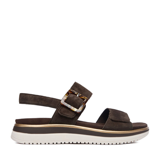 Sandały Remonte CEO-D1J62-25 Brązowy ciemny - kobiece