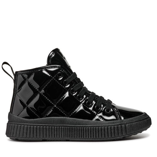 Sneakersy Geox J Laquinny Girl J46M3B 000HH - M Czarny