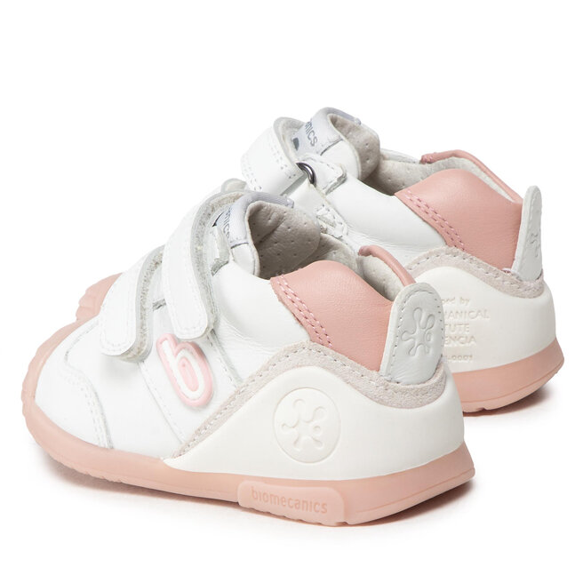 Zapatillas Biomecanics 221001 B Blanco Y Rosa zapatos.es