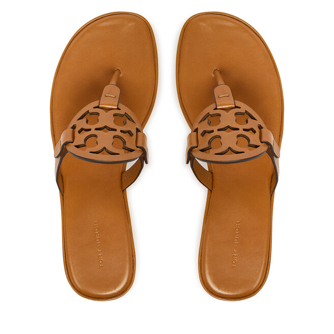 Japonki Tory Burch Miller Wedge 175318 Brązowy -