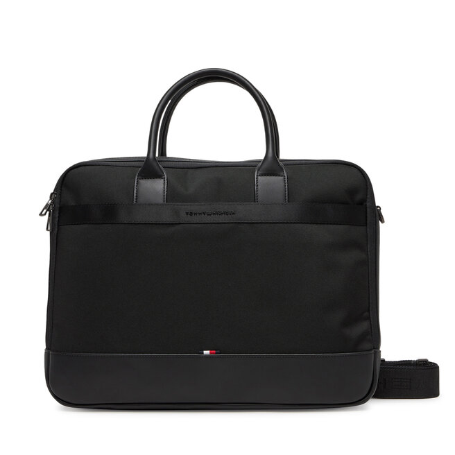 Torba na laptopa Tommy Hilfiger Th Nylon Travel Computer Bag - Czarny