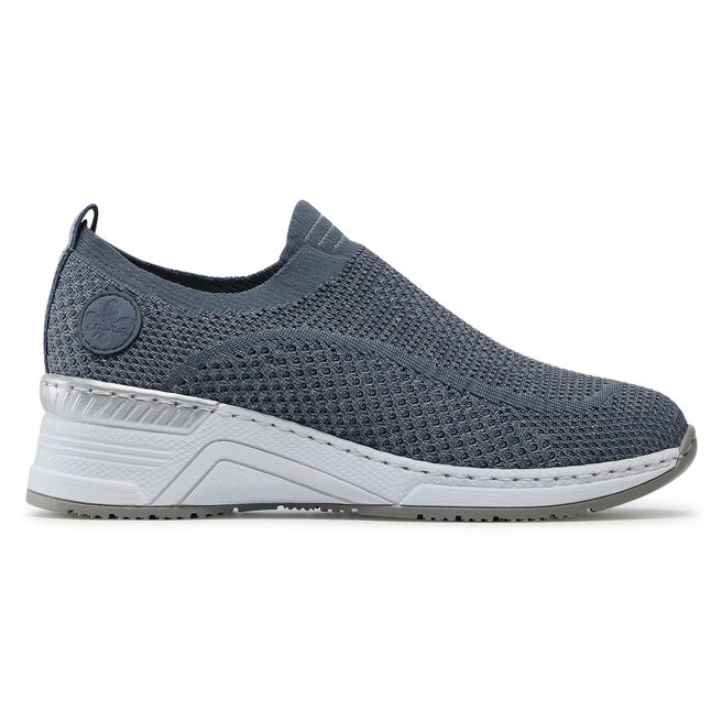 Sneakers Rieker Donna N9553 - Comode E Leggere, Con Zeppa E Cerniera, Perfette Per Tutto Il Giorno