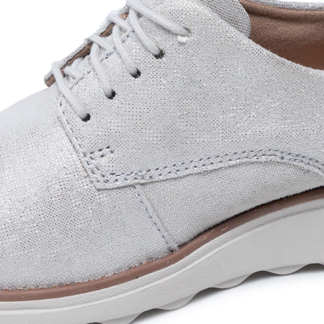 Clarks Polobotky Clarks Sharon Noel 261574654 Silver Metallic