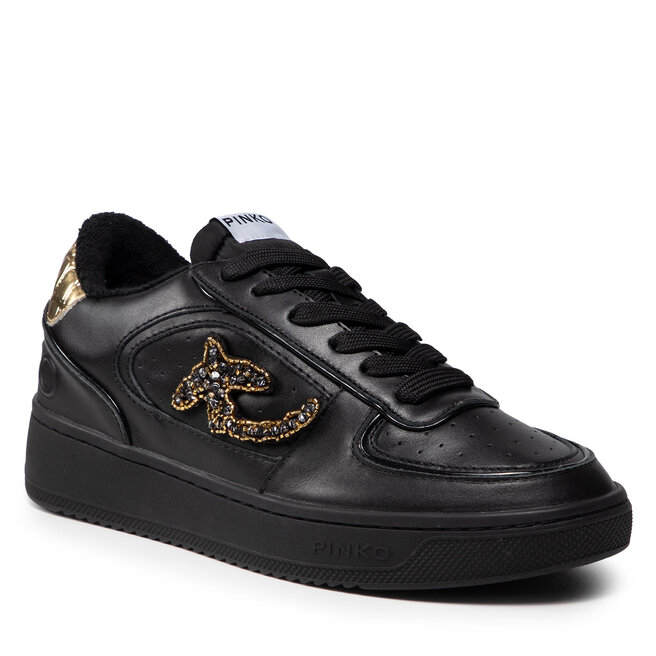 Sneakersy Pinko Brook 3 Basket AI 21-22 BLKS1 1H20ZR - Czarny