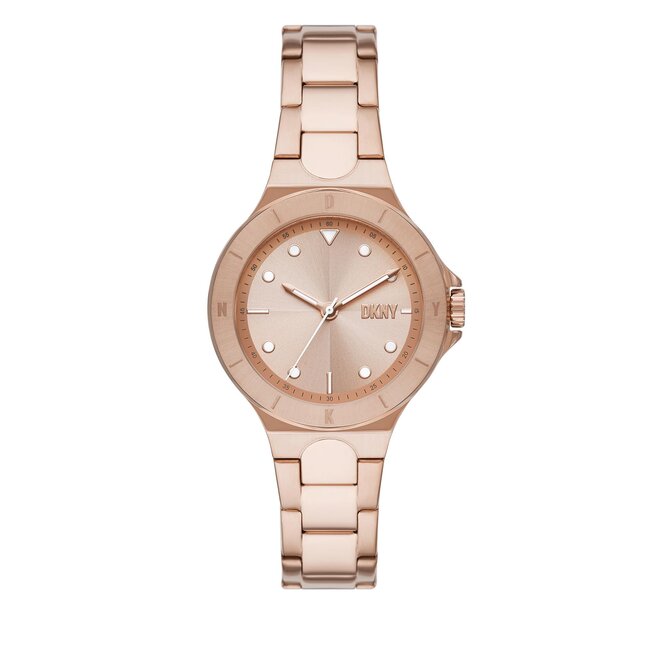 Dkny rose gold sales watch womens