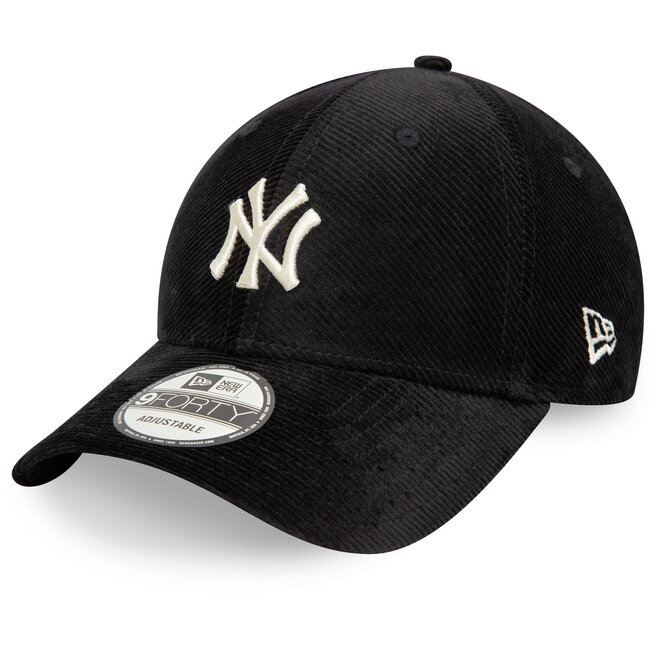 Czapka z daszkiem New Era New York Yankees Cord 9Forty - Czarny