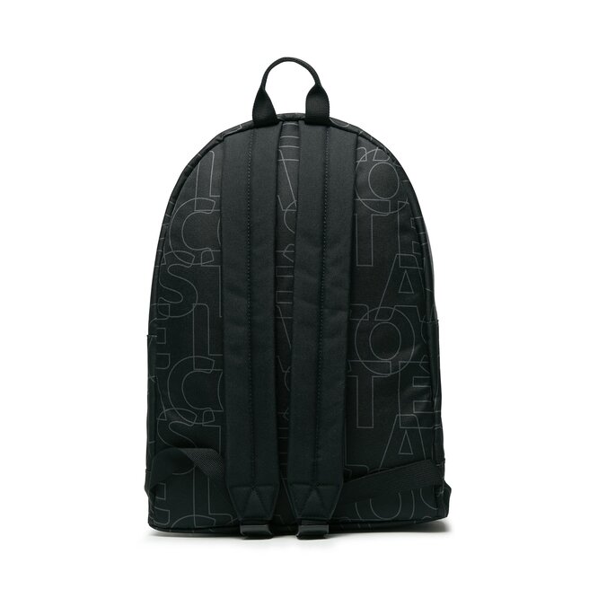 Sac a dos outlet lacoste cuir noir