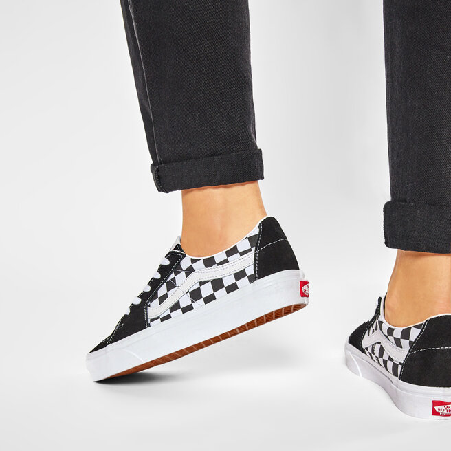 Vans Scarpe sportive Vans Sk8-Low VN0A4UUK4W71 (Canvas/Suede)Blkchckrbrd
