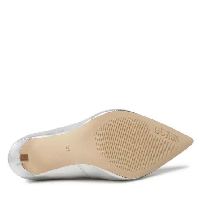 Guess Обувки на ток Guess Amato FL8AAM LEM08 SILVE
