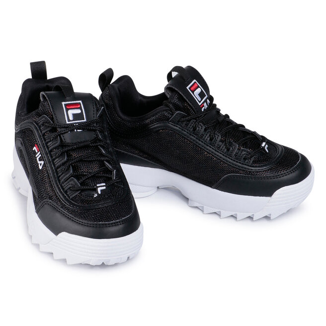 fila disruptor black leopard