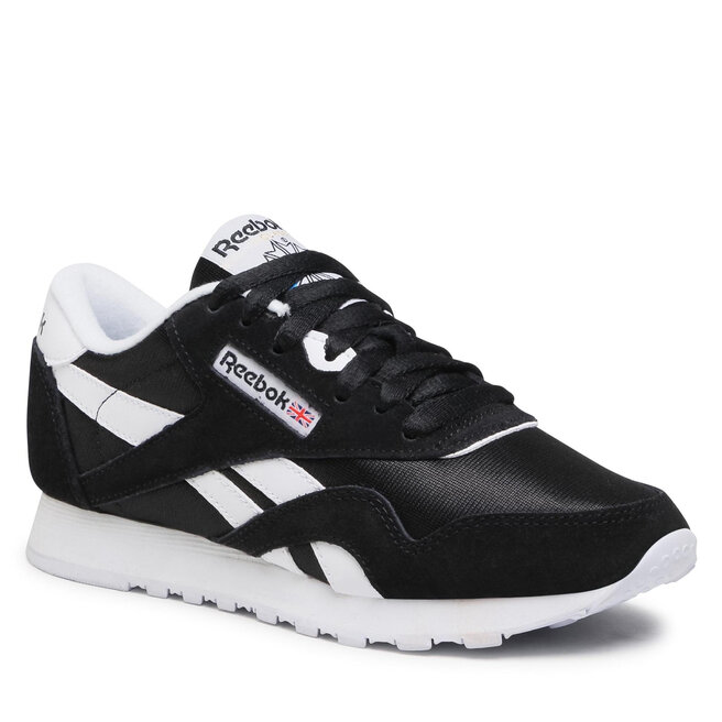 Pantofi Reebok Cl Nylon FV4506 Black/Black/White Black/Black/White imagine noua