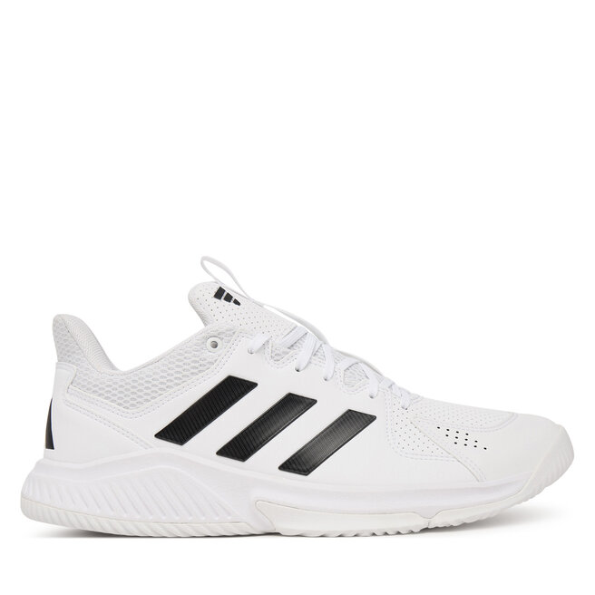 Buty halowe adidas Court Flight Indoor Shoes JR9576 Biały - męskie