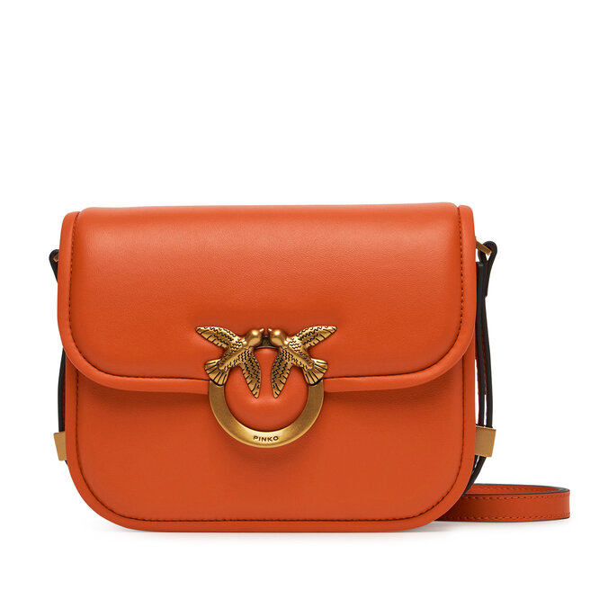Torebka PINKO Love Box Bag Fl Mini PE 25 PLTT 104297 - Pomarańczowy