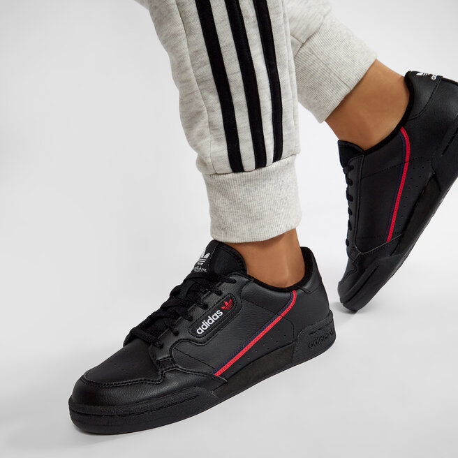 adidas continental 80 men's black