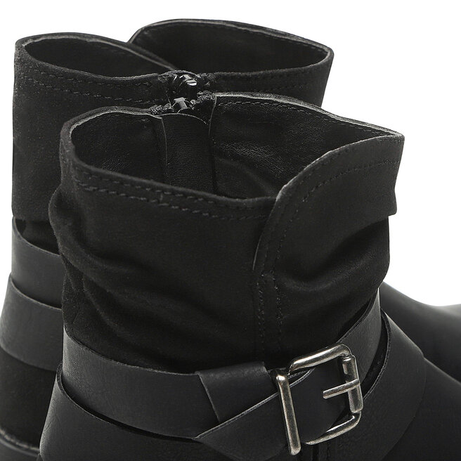 Clara Barson Polokozačky Clara Barson WS1522-11 Black