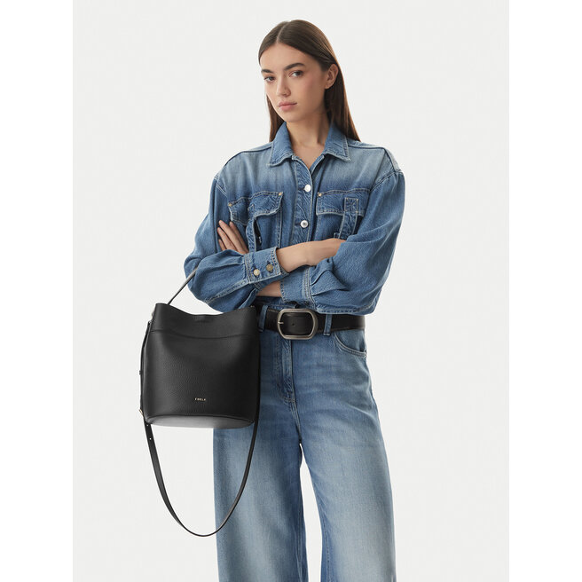 Torebka Furla Amelia M Bucket WB01953 HSF000 CN O6000 Czarny -