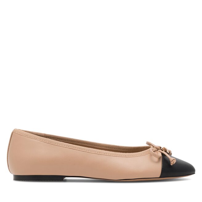Baleriny Nine West - Beżowy
