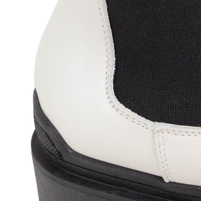KARL LAGERFELD Боти тип челси KARL LAGERFELD KL41680 White Lthr