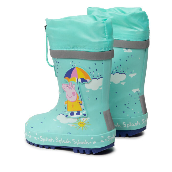 Regatta Gumáky Regatta Peppa Splash Welly RKF713 ArubaBlu Rain