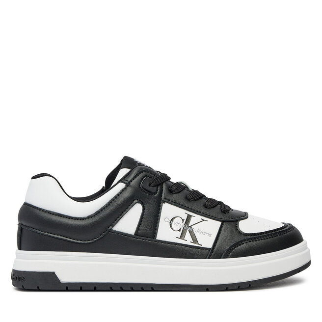Sneakersy Calvin Klein Jeans Low Cut Lace-Up/Sneaker - M Czarny