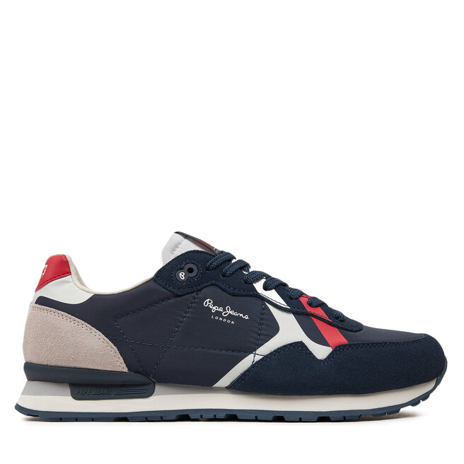 Sneakersy Pepe Jeans Brit Road M - Granatowy