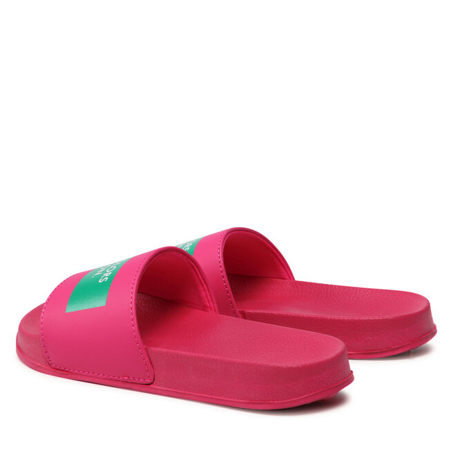 Chanclas United Colors Of Benetton Rubb Label BTW219200 Fucsia