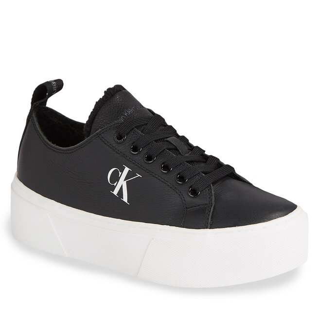 Sportcip Calvin Klein Jeans Cupsole Flatform Low Wl Lth Wn