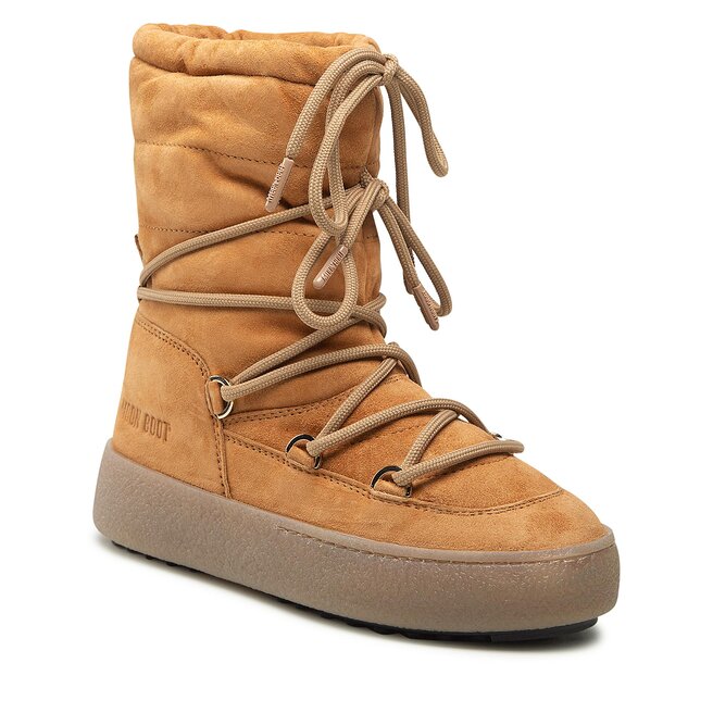 Cizme de zăpadă Moon Boot Ltrack Suede 24500100001 Biscotto
