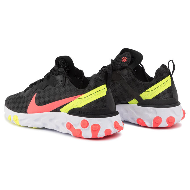 Zapatos Nike React Element 55 CJ0782 001 Black/Flash Crimson Www.zapatos.es