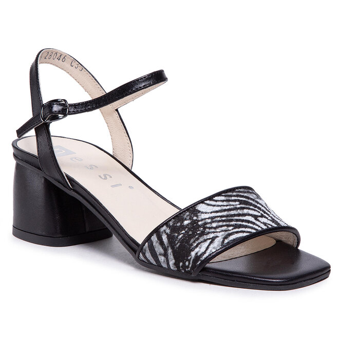 Sandale Nessi 21067 Czarny