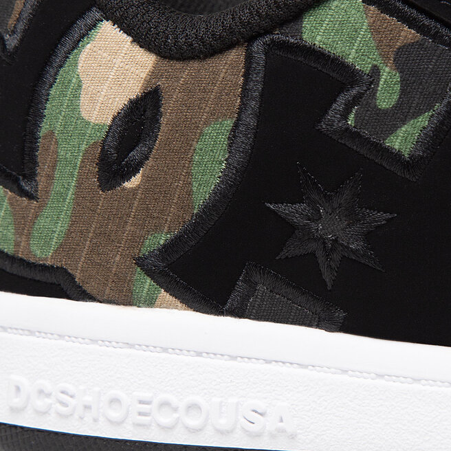 DC Sportcipő DC Court Graffik ADBS100207 Black/Camo Print (0CP)