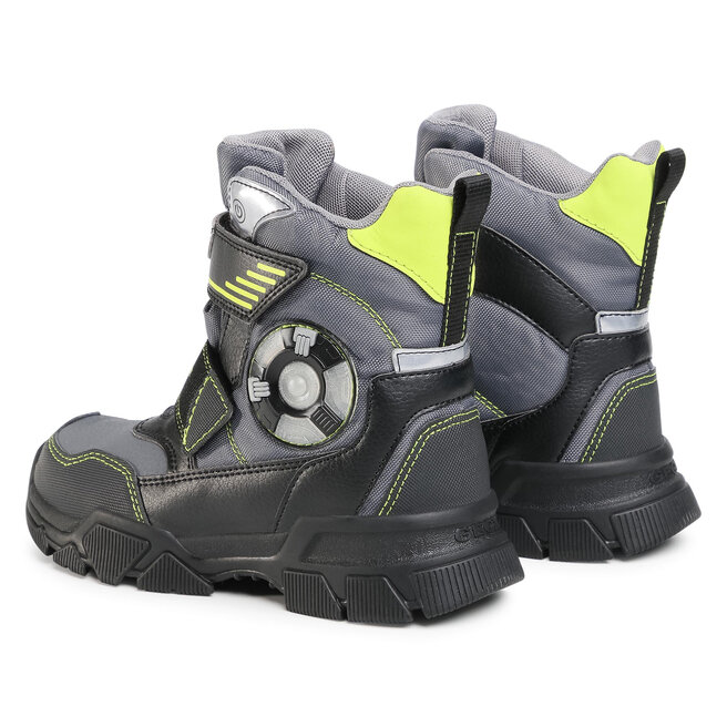 Geox Hótaposó Geox J Nevegal B.Abx D J04CSD 0FUFE C1267 D Dk Grey/Lime