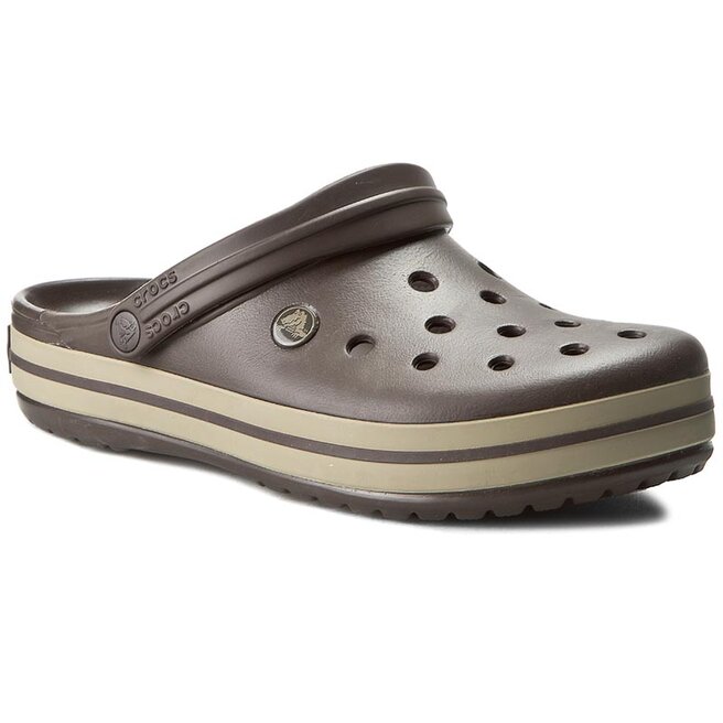 lined tie dye crocs