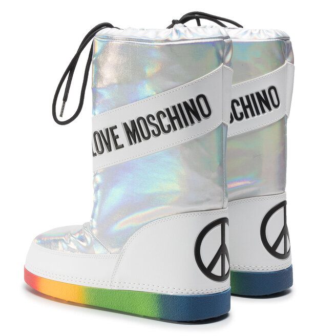 love moschino bottes de neige