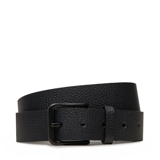 Pasek Męski Calvin Klein Classic Casual - Czarny