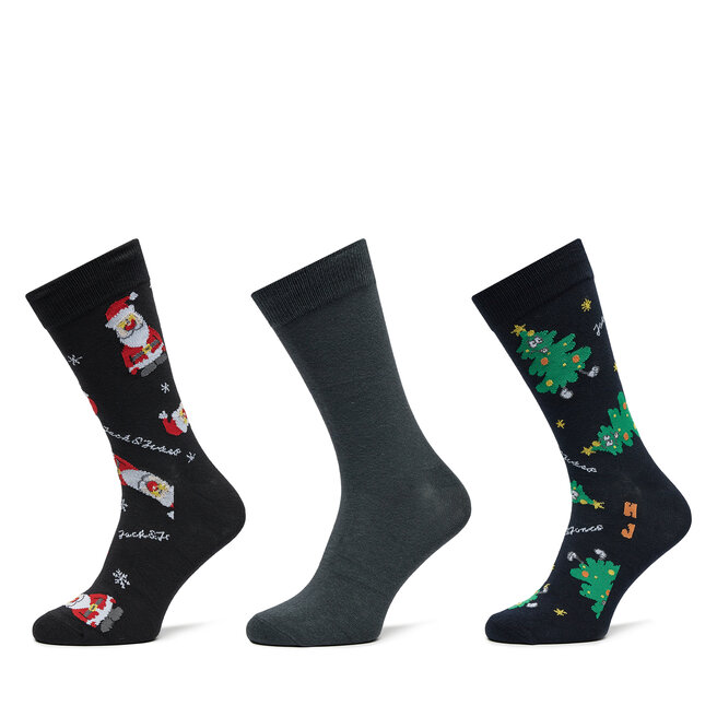 Skarpety długie Jack & Jones Holly 12266795 Czarny - męskie