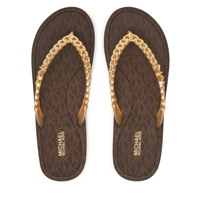 Japonki MICHAEL Michael Kors Zaza 40S5ZAFA1B Brązowy -