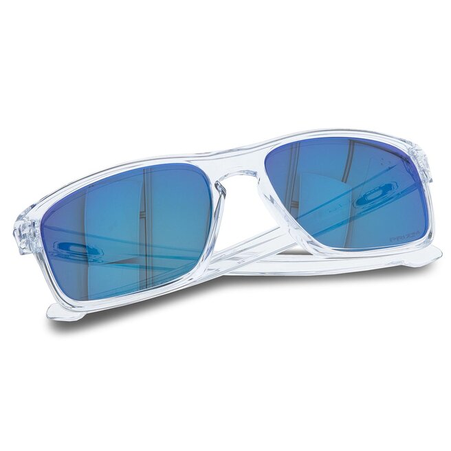 Okulary Przeciwsłoneczne Oakley Sliver Oo9262 4757 Polished Clearprizm Sapphire Iridium 