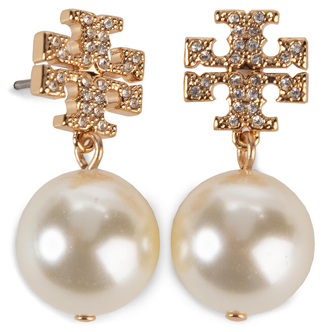 Tory burch logo drop clearance earrings