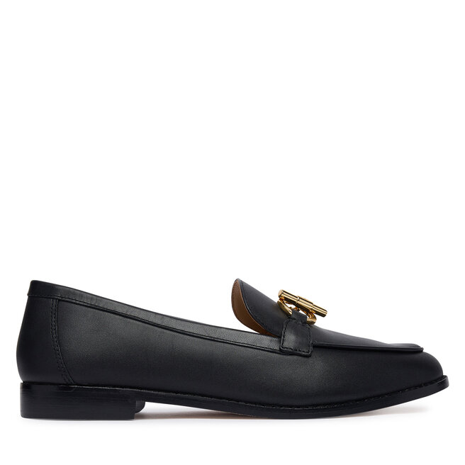 Loafersy LAUREN RALPH LAUREN 802P10534001 Czarny - kobiece