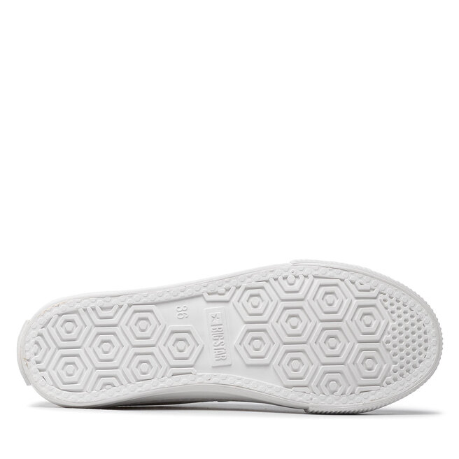 Big Star Shoes Plátenky Big Star Shoes JJ274007 White