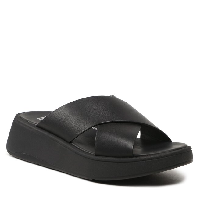 Klapki FitFlop F-MODE - Czarny
