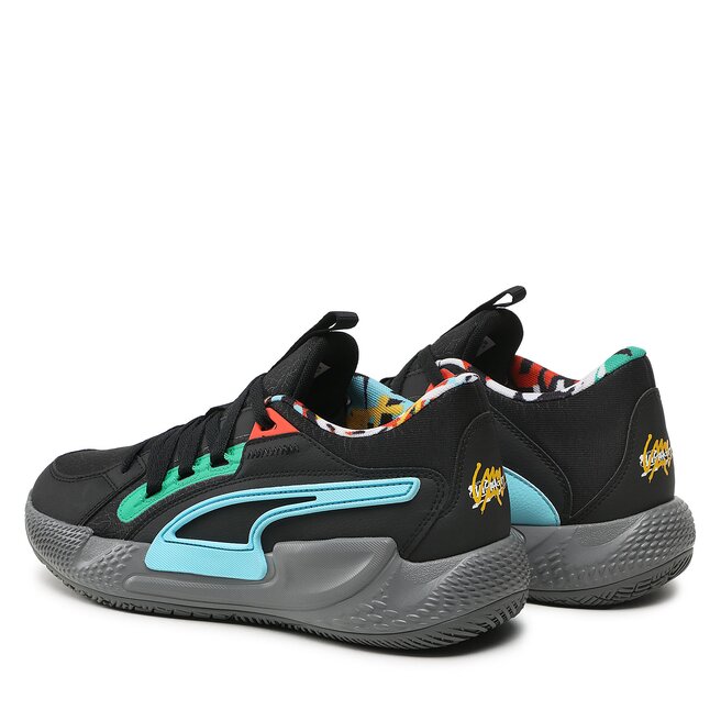 Puma Pantofi Puma Court Rider Chaos Block 378265 01 Puma Black/Cast Iron