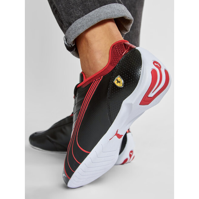 puma black rosso corsa