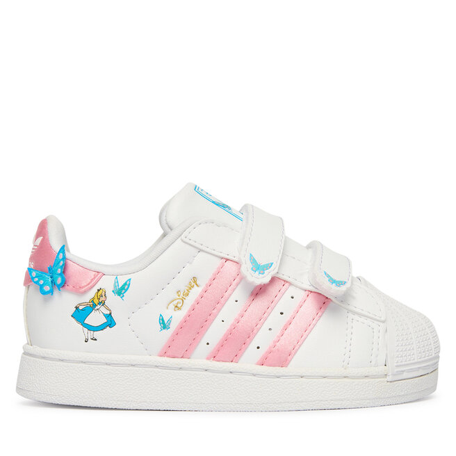 Sneakersy adidas Disney Superstar II Comfort Closure IH1743 Biały - dziewczęce
