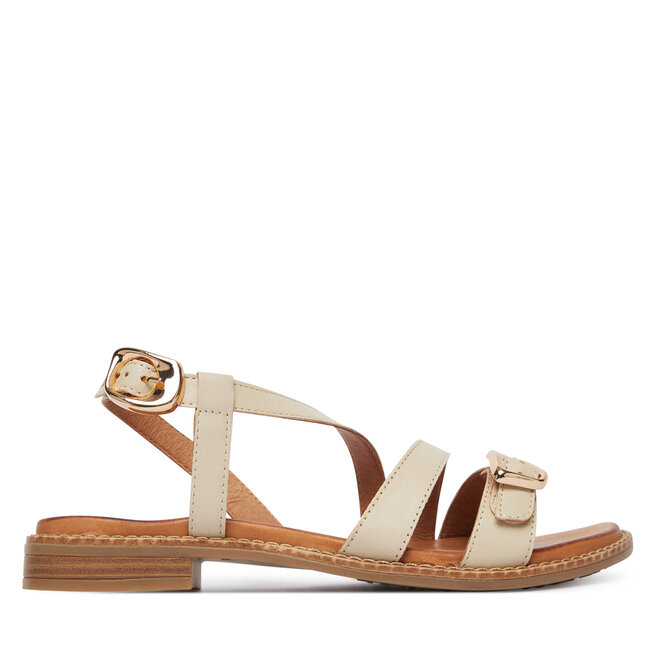 Sandały Tamaris 1-28119-46 Kremowy - kobiece